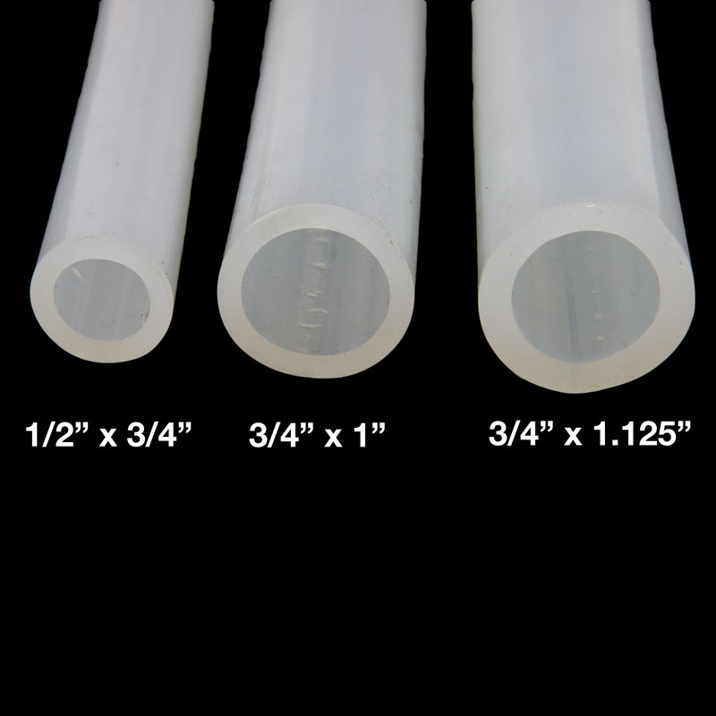 2 Meter Clear Food Grade Silicone Hose Tube Pipe Thin-wall 8 Size 2-8mm M2541 QL 