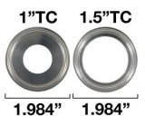 1"/1.5" Tri Clover Compatible Fittings