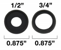 1/2" & 3/4" Tri Clamp Compatible Gaskets