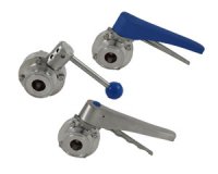 Tri Clover Compatible Butterfly Valves