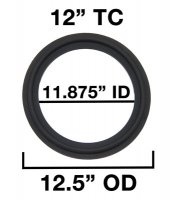 12" Tri Clamp Compatible Gaskets