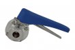 1" Tri Clover Compatible Butterfly Valve - Squeeze Trigger