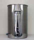 20 Gallon TC Fitted Boil Kettle with Tangential Inlet and Temperature Port