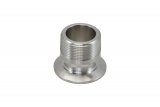 2" Tri Clover Compatible X 1.5" Male NPT - Clearance