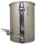 63 Gallon TC Fitted Boil Kettle with Tangential Inlet and Temperature Port