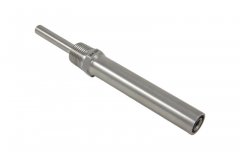 2" Heat-Shielded 1/2" MNPT Stainless Steel Thermowell