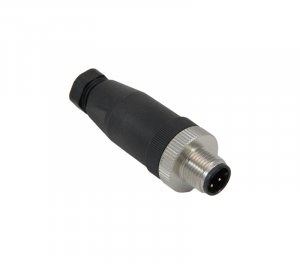 M12 Quick Disconnect Cable End - Male