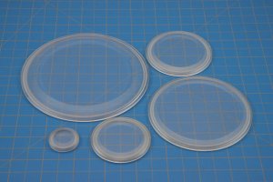 Tri Clover Compatible Clear Acrylic Cap
