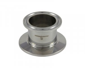Tri Clover Compatible 2" X 1.5" Cap Style Reducer