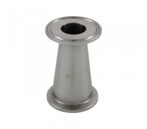 Tri Clover Compatible Concentric Reducer 1.5" X 1"