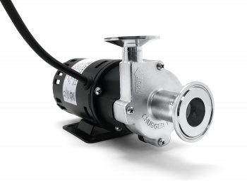 Chugger X-Dry Stainless Steel Center Inlet Pump with Factory 1.5" TC Head