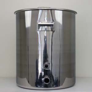 30 Gallon TC Fitted HLT or Boil Kettle withTemperature Port