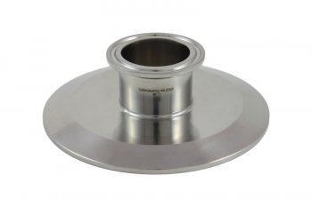 Tri Clover Compatible 4" X 1.5" Cap Style Reducer
