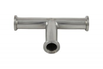 3/4" Tri Clover Compatible Clamp Tee 