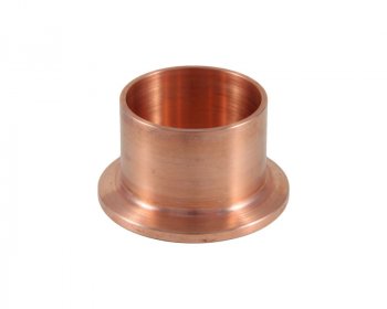 1.5" Tri Clover Compatible AMP Long Ferrule - Copper