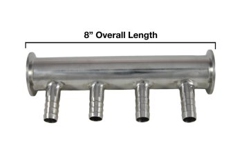 8" overall length