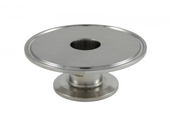 Tri Clover Compatible 3" X 1" Cap Style Reducer