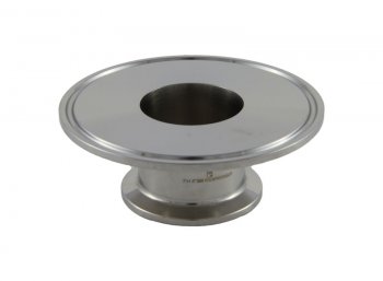 Tri Clover Compatible 3" X 1.5" Cap Style Reducer