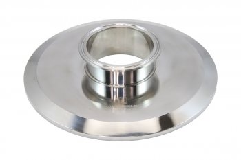 Tri Clover Compatible 8" X 3" Cap Style Reducer