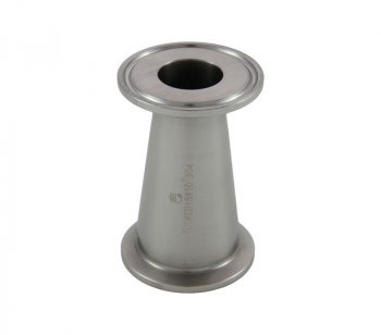 Tri Clover Compatible Concentric Reducer 1.5" X 1"