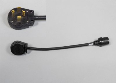 Optional Power Adapter. 14-30P shown.