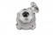 Stainless Steel Center Inlet Pump Head with 1.5" Tri Clover compatible flanges